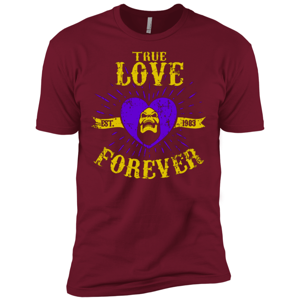 T-Shirts Cardinal / X-Small True Love Forever Masters Men's Premium T-Shirt