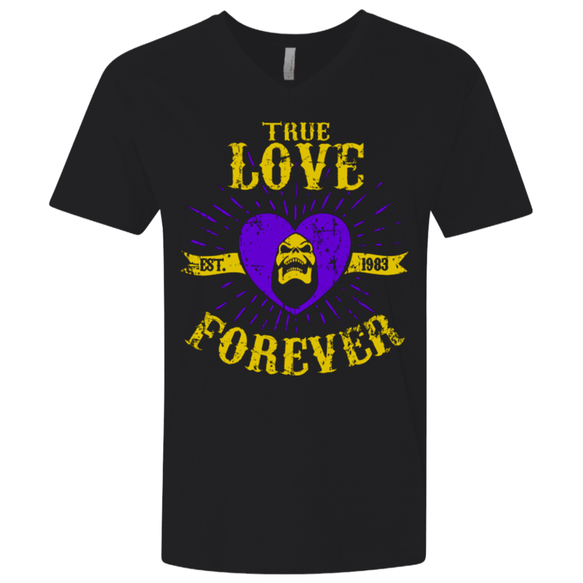 T-Shirts Black / X-Small True Love Forever Masters Men's Premium V-Neck
