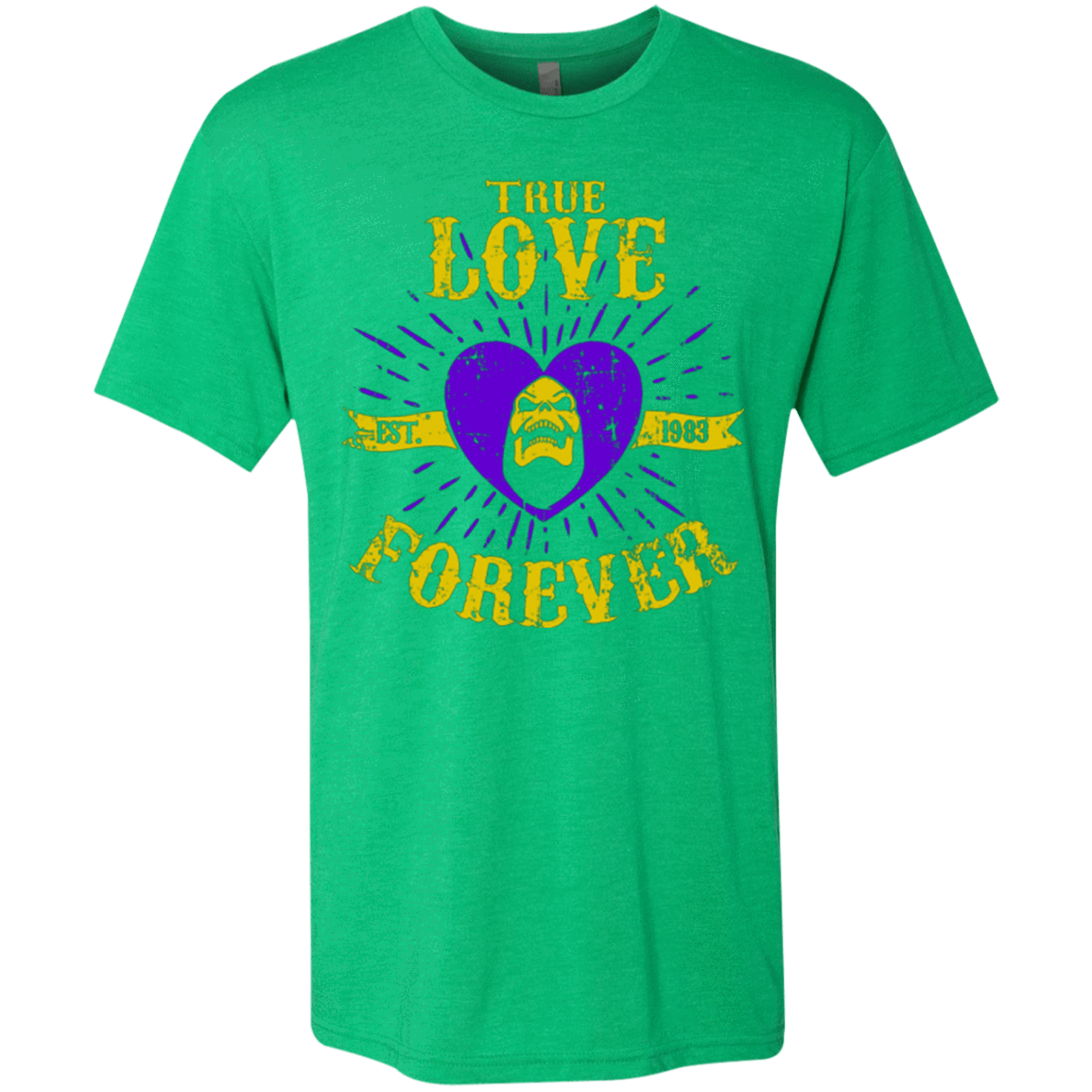 T-Shirts Envy / Small True Love Forever Masters Men's Triblend T-Shirt
