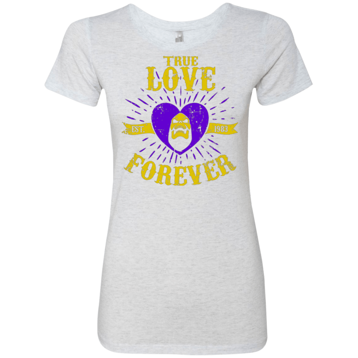 T-Shirts Heather White / Small True Love Forever Masters Women's Triblend T-Shirt
