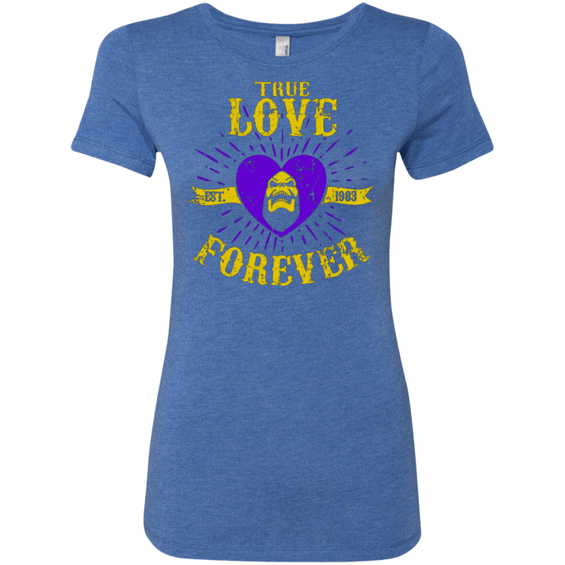 T-Shirts Vintage Royal / Small True Love Forever Masters Women's Triblend T-Shirt