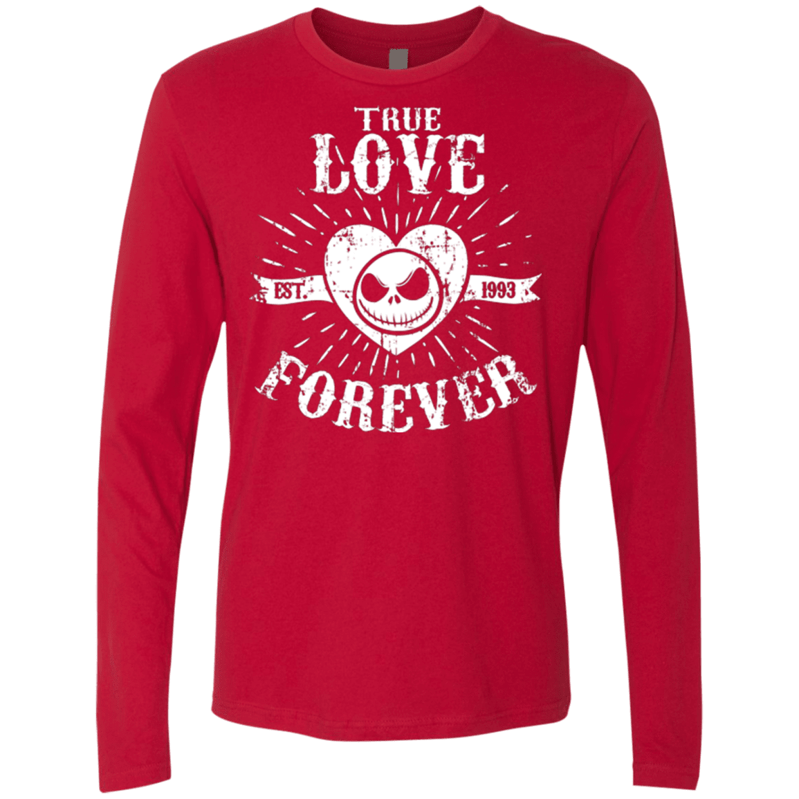 T-Shirts Red / Small True Love Forever Nightmare Men's Premium Long Sleeve