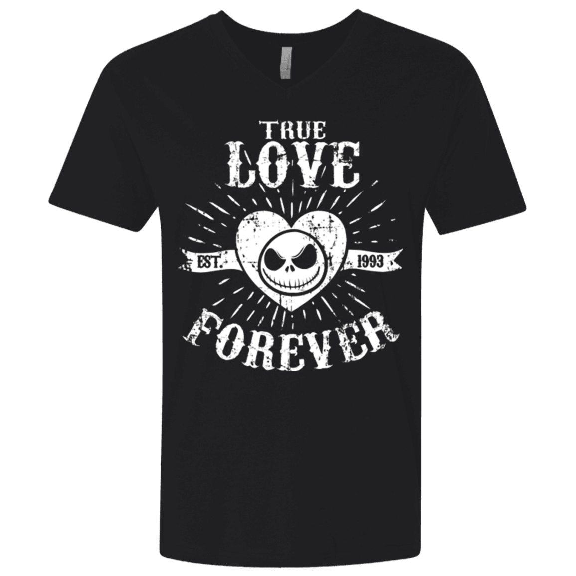 T-Shirts Black / X-Small True Love Forever Nightmare Men's Premium V-Neck