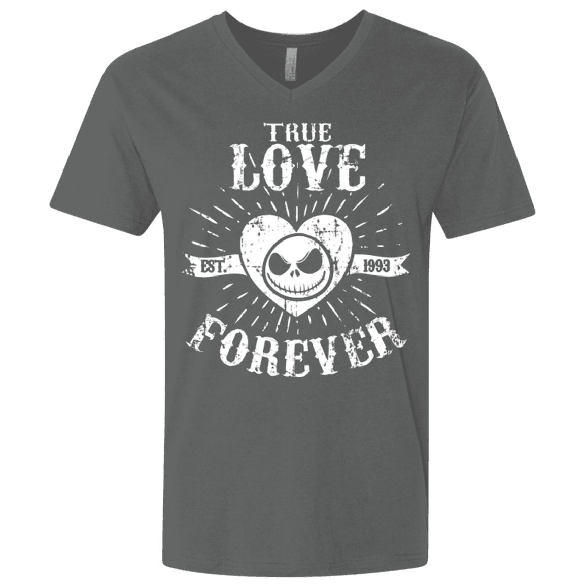 T-Shirts Heavy Metal / X-Small True Love Forever Nightmare Men's Premium V-Neck