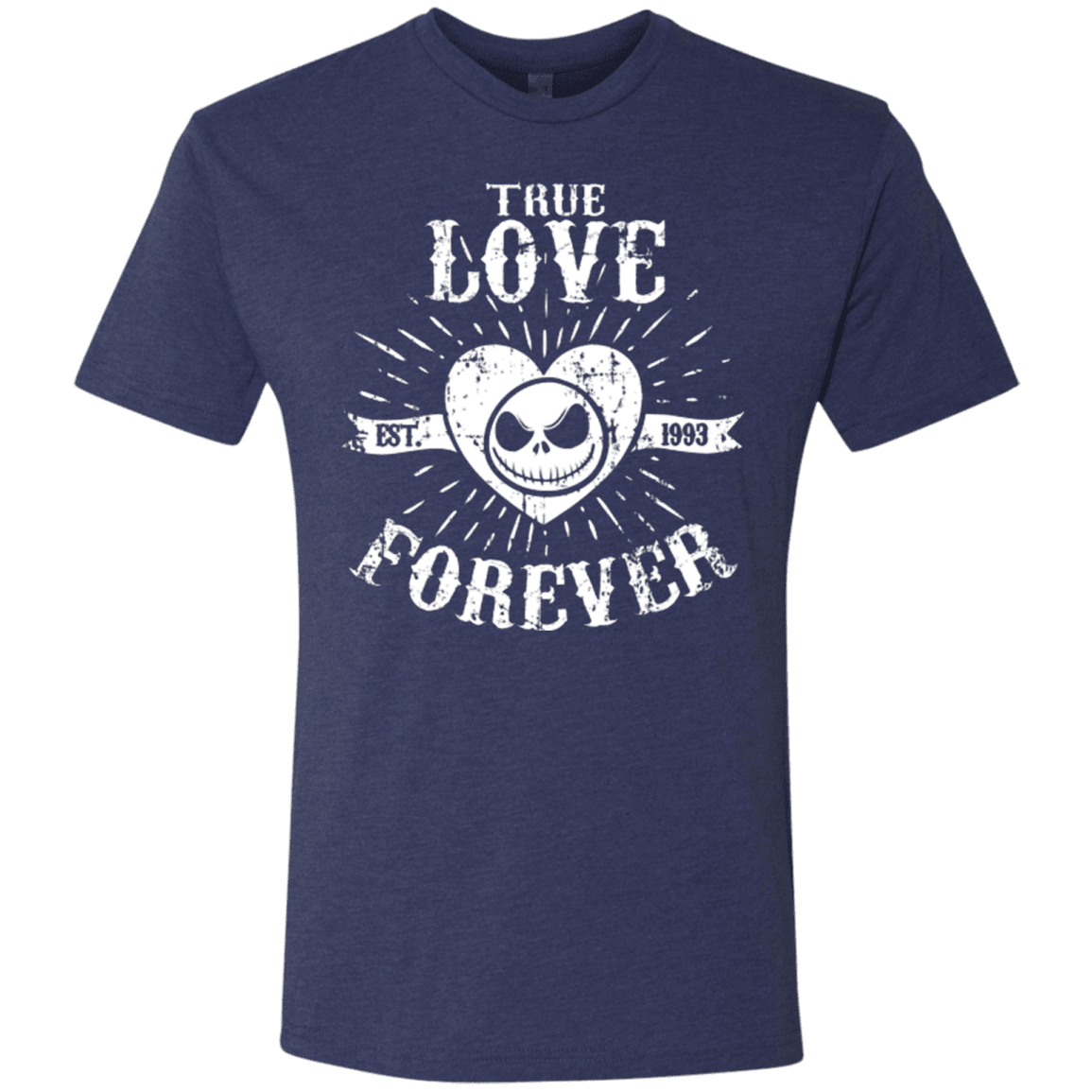T-Shirts Vintage Navy / Small True Love Forever Nightmare Men's Triblend T-Shirt