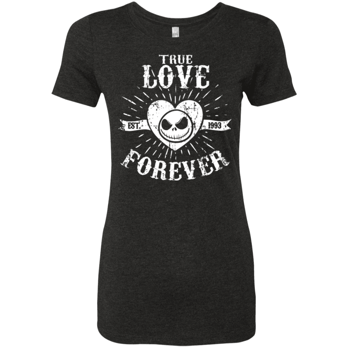 T-Shirts Vintage Black / Small True Love Forever Nightmare Women's Triblend T-Shirt