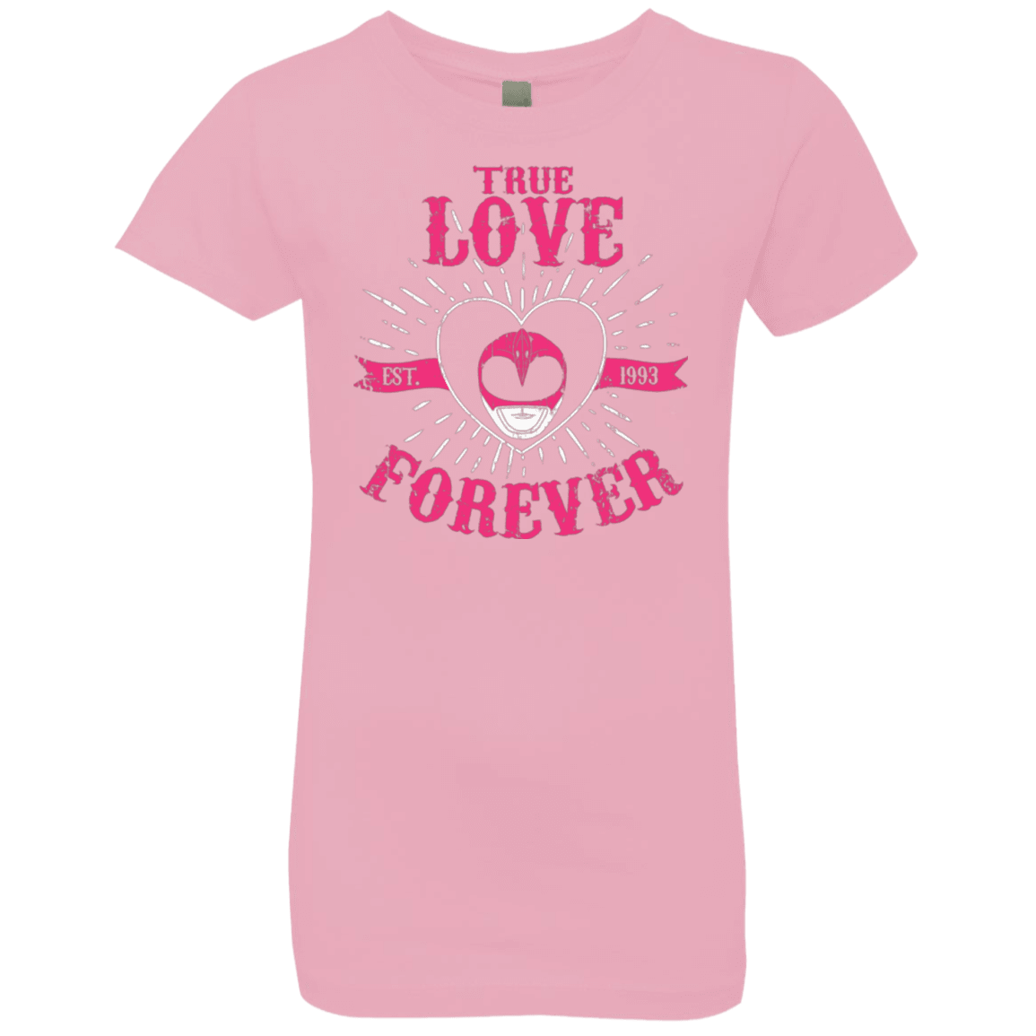 T-Shirts Light Pink / YXS True Love Forever Pink Girls Premium T-Shirt