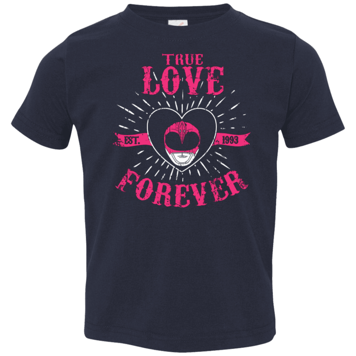 T-Shirts Navy / 2T True Love Forever Pink Toddler Premium T-Shirt