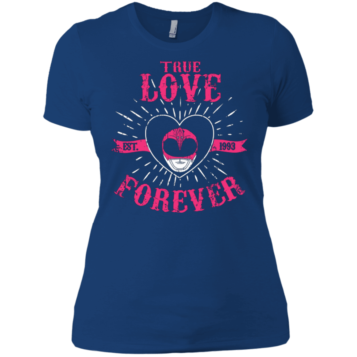 T-Shirts Royal / X-Small True Love Forever Pink Women's Premium T-Shirt