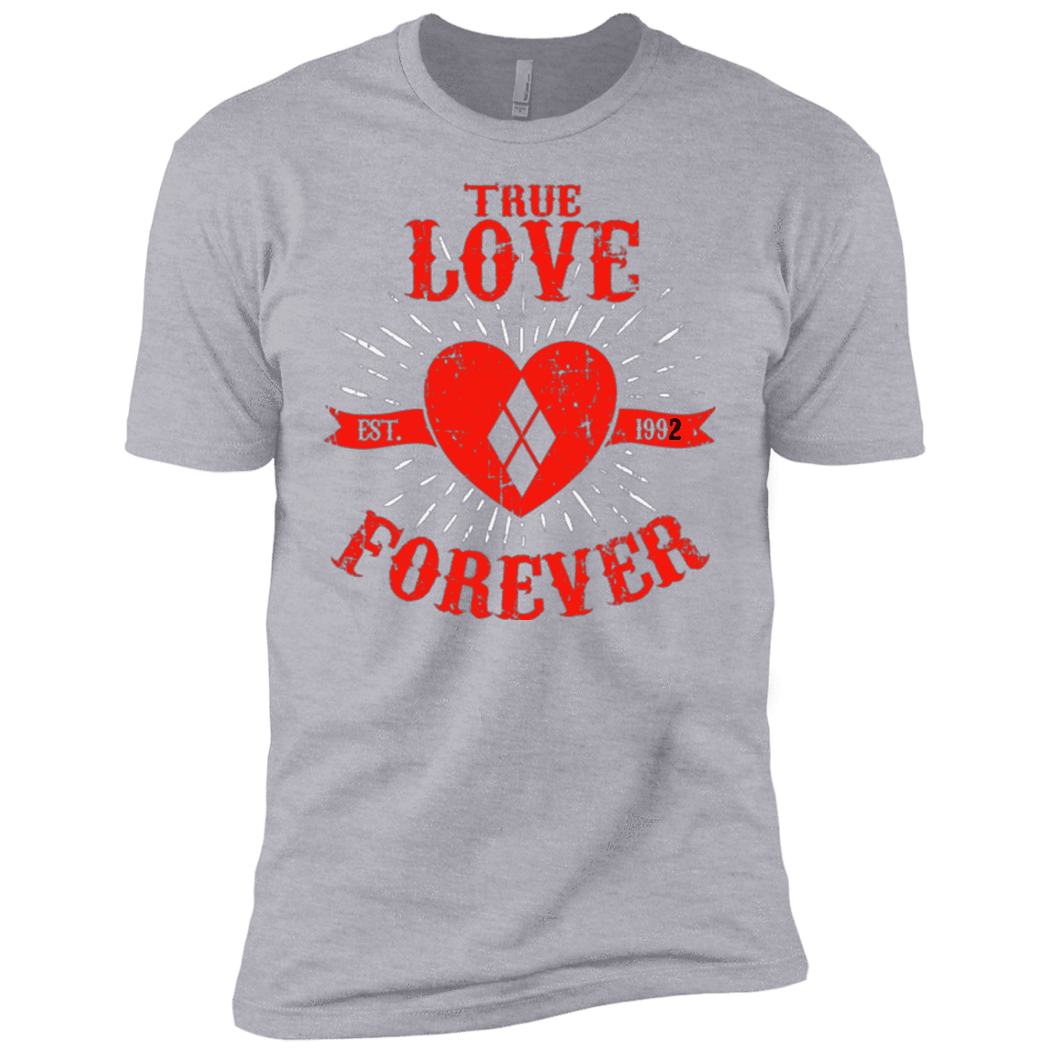 T-Shirts Heather Grey / YXS True Love Forever Quinn Boys Premium T-Shirt