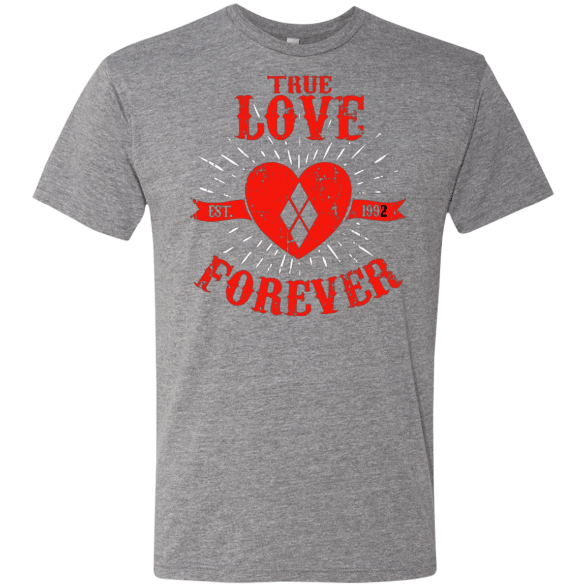 T-Shirts Premium Heather / Small True Love Forever Quinn Men's Triblend T-Shirt