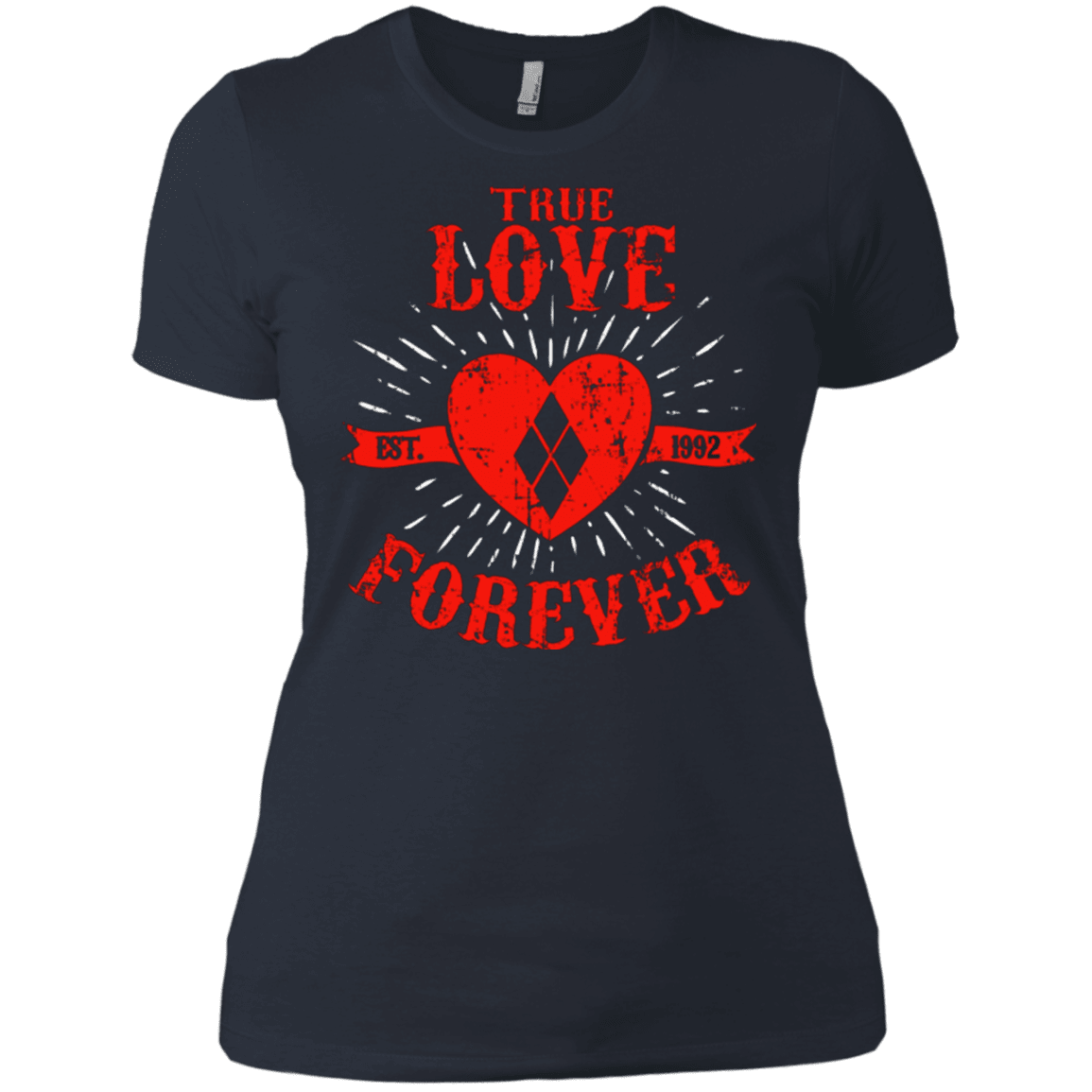 T-Shirts Indigo / X-Small True Love Forever Quinn Women's Premium T-Shirt