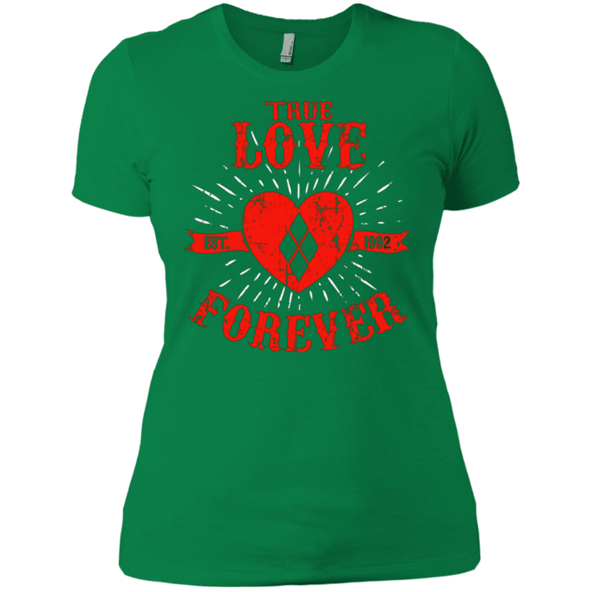 T-Shirts Kelly Green / X-Small True Love Forever Quinn Women's Premium T-Shirt