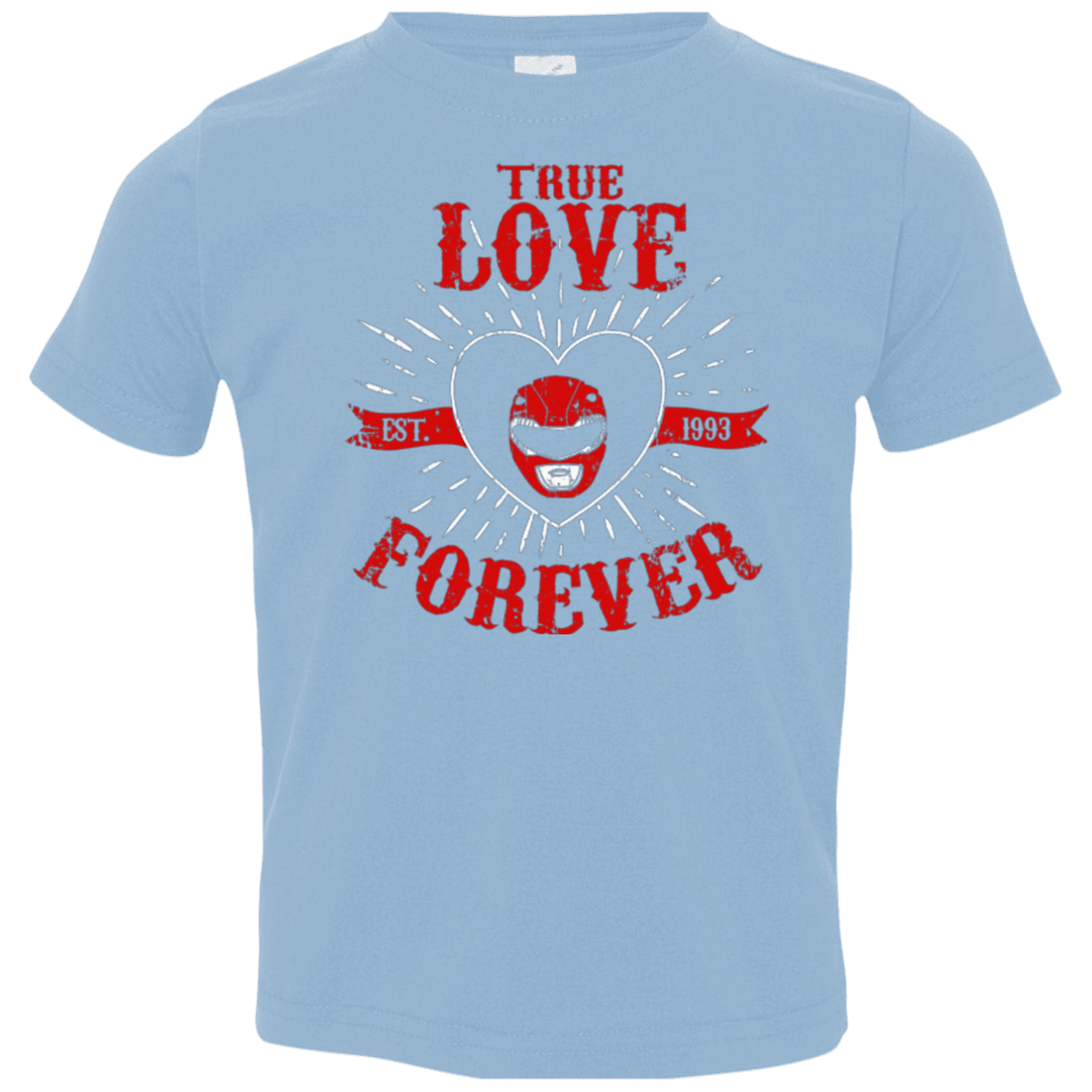 T-Shirts Light Blue / 2T True Love Forever Red Toddler Premium T-Shirt