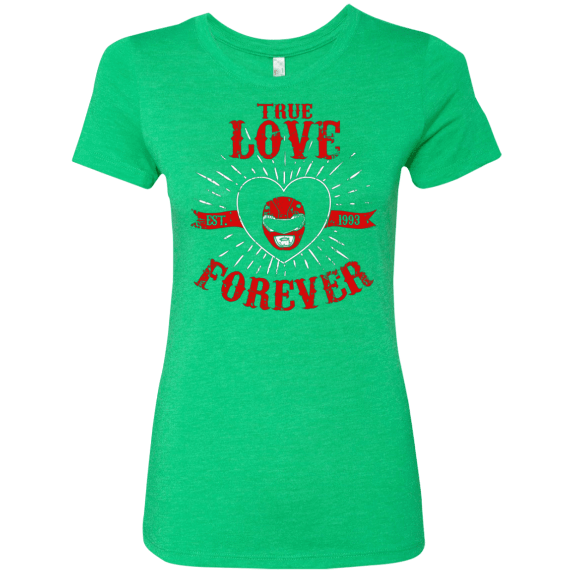 T-Shirts Envy / Small True Love Forever Red Women's Triblend T-Shirt