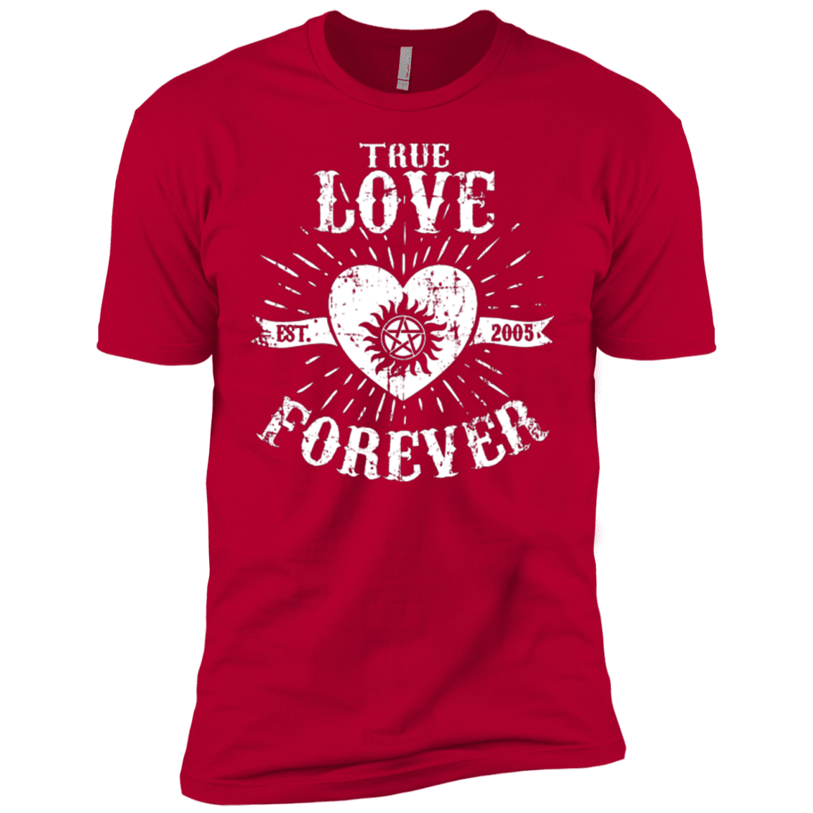 T-Shirts Red / YXS True Love Forever Supernatural Boys Premium T-Shirt