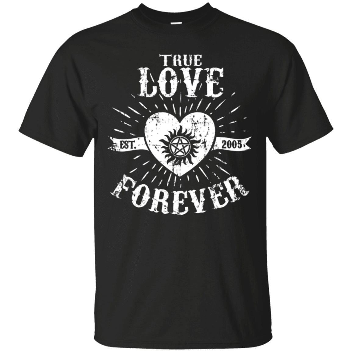 T-Shirts Black / Small True Love Forever Supernatural T-Shirt