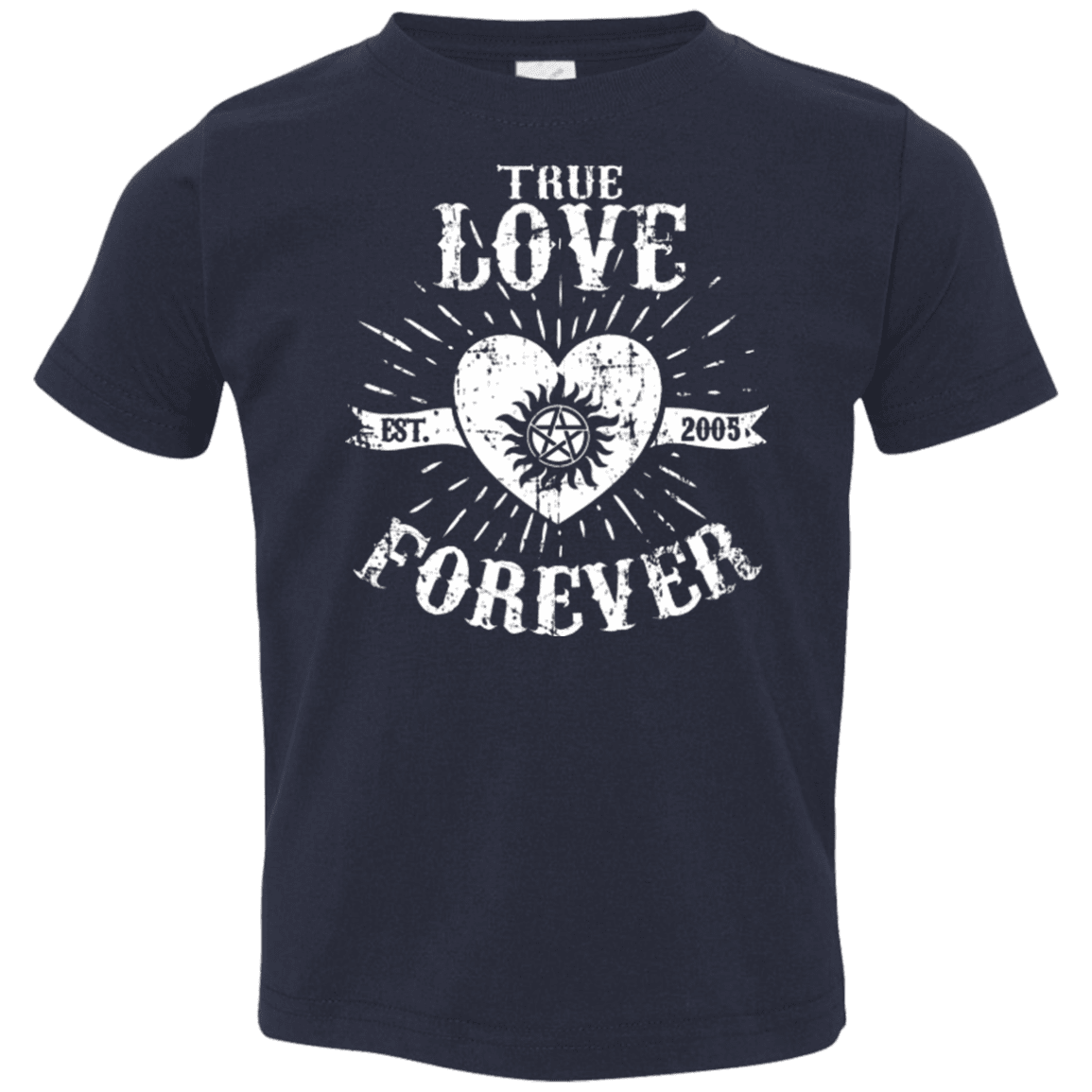 T-Shirts Navy / 2T True Love Forever Supernatural Toddler Premium T-Shirt