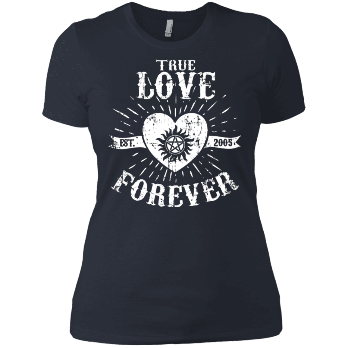 T-Shirts Indigo / X-Small True Love Forever Supernatural Women's Premium T-Shirt
