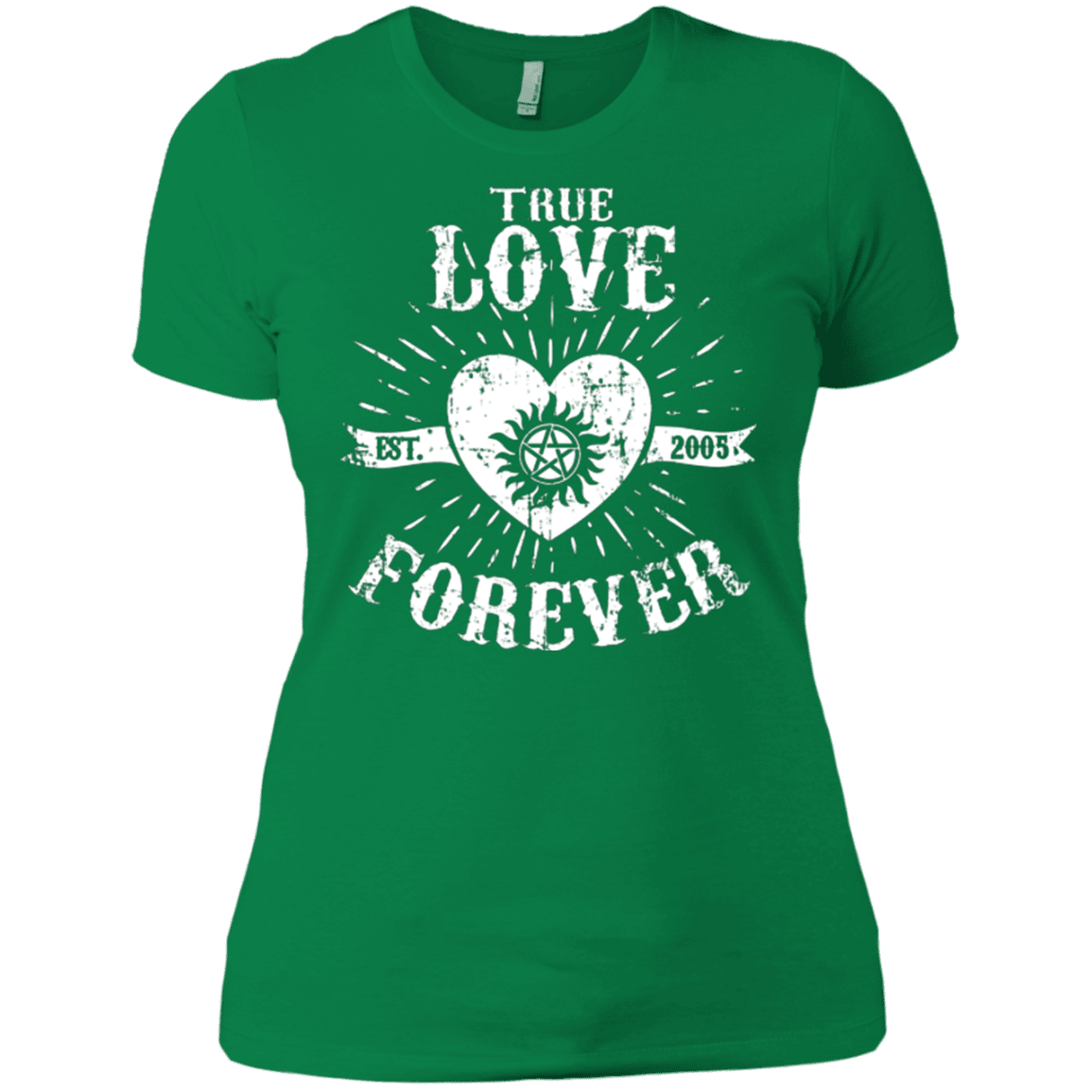 T-Shirts Kelly Green / X-Small True Love Forever Supernatural Women's Premium T-Shirt