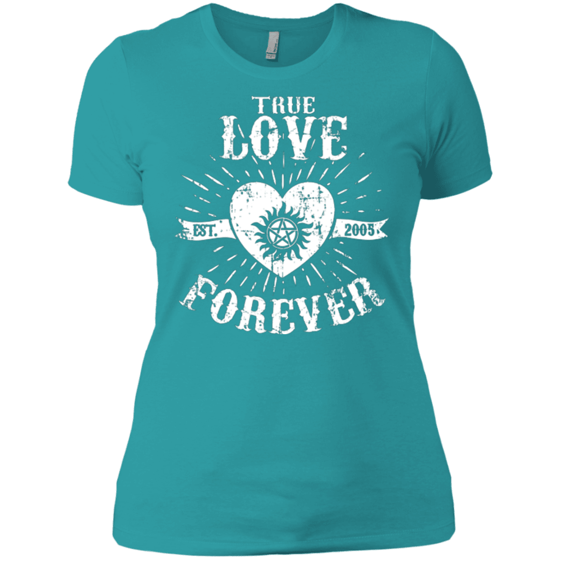 T-Shirts Tahiti Blue / X-Small True Love Forever Supernatural Women's Premium T-Shirt