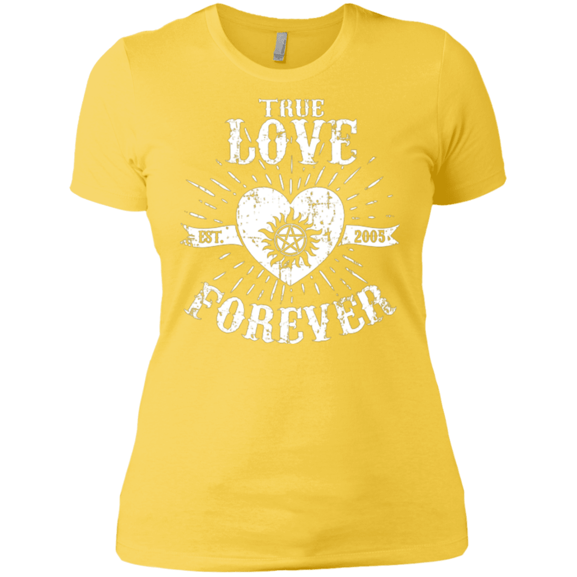 T-Shirts Vibrant Yellow / X-Small True Love Forever Supernatural Women's Premium T-Shirt