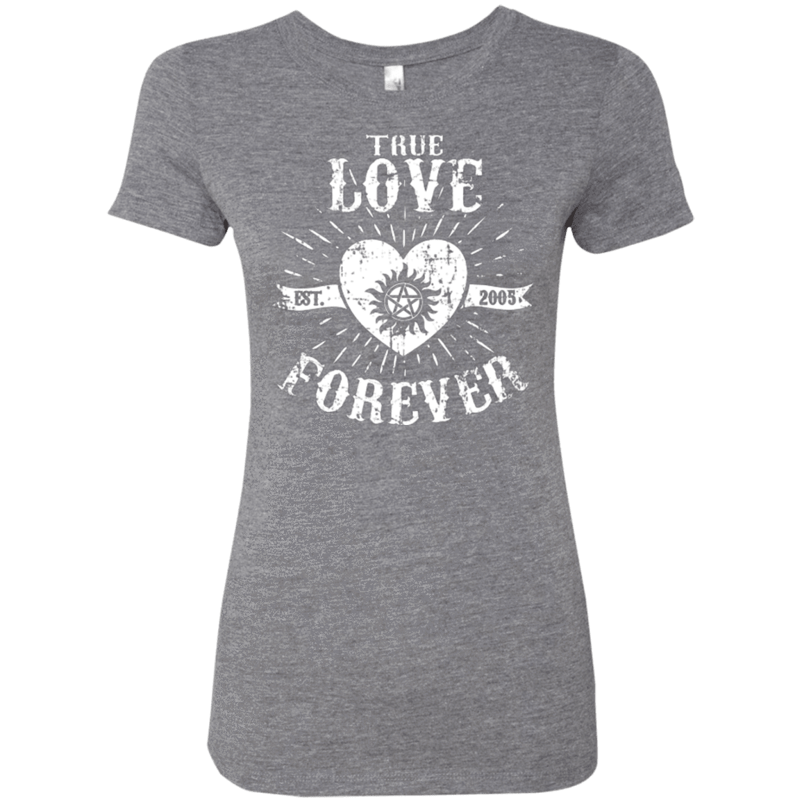 T-Shirts Premium Heather / Small True Love Forever Supernatural Women's Triblend T-Shirt