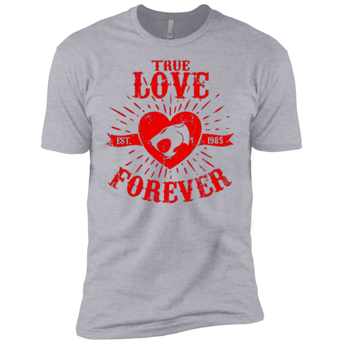 T-Shirts Heather Grey / YXS True Love Forever Thunder Boys Premium T-Shirt