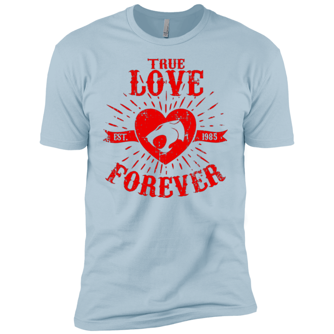 T-Shirts Light Blue / YXS True Love Forever Thunder Boys Premium T-Shirt