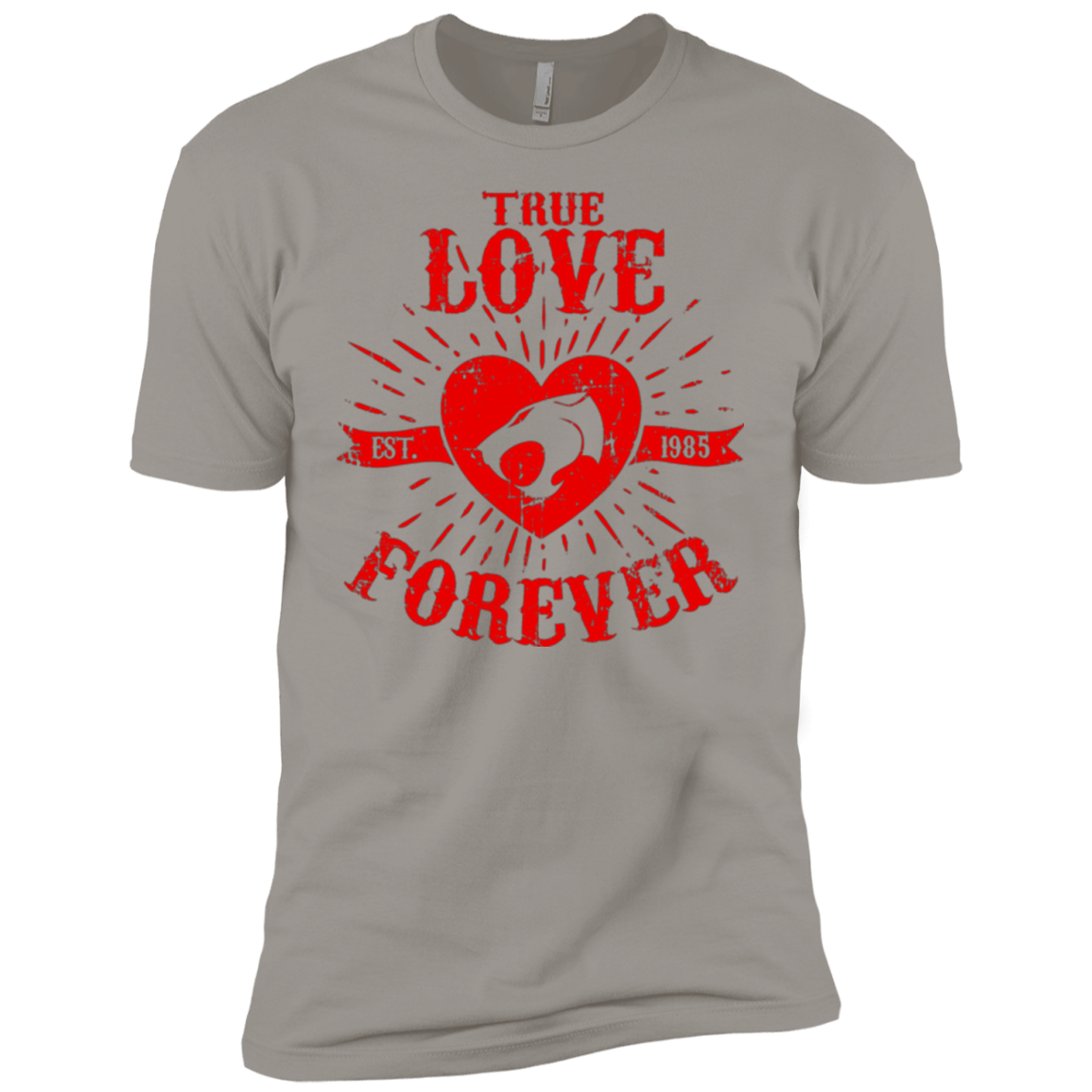 T-Shirts Light Grey / YXS True Love Forever Thunder Boys Premium T-Shirt
