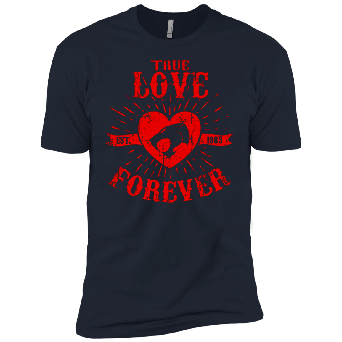 T-Shirts Midnight Navy / YXS True Love Forever Thunder Boys Premium T-Shirt