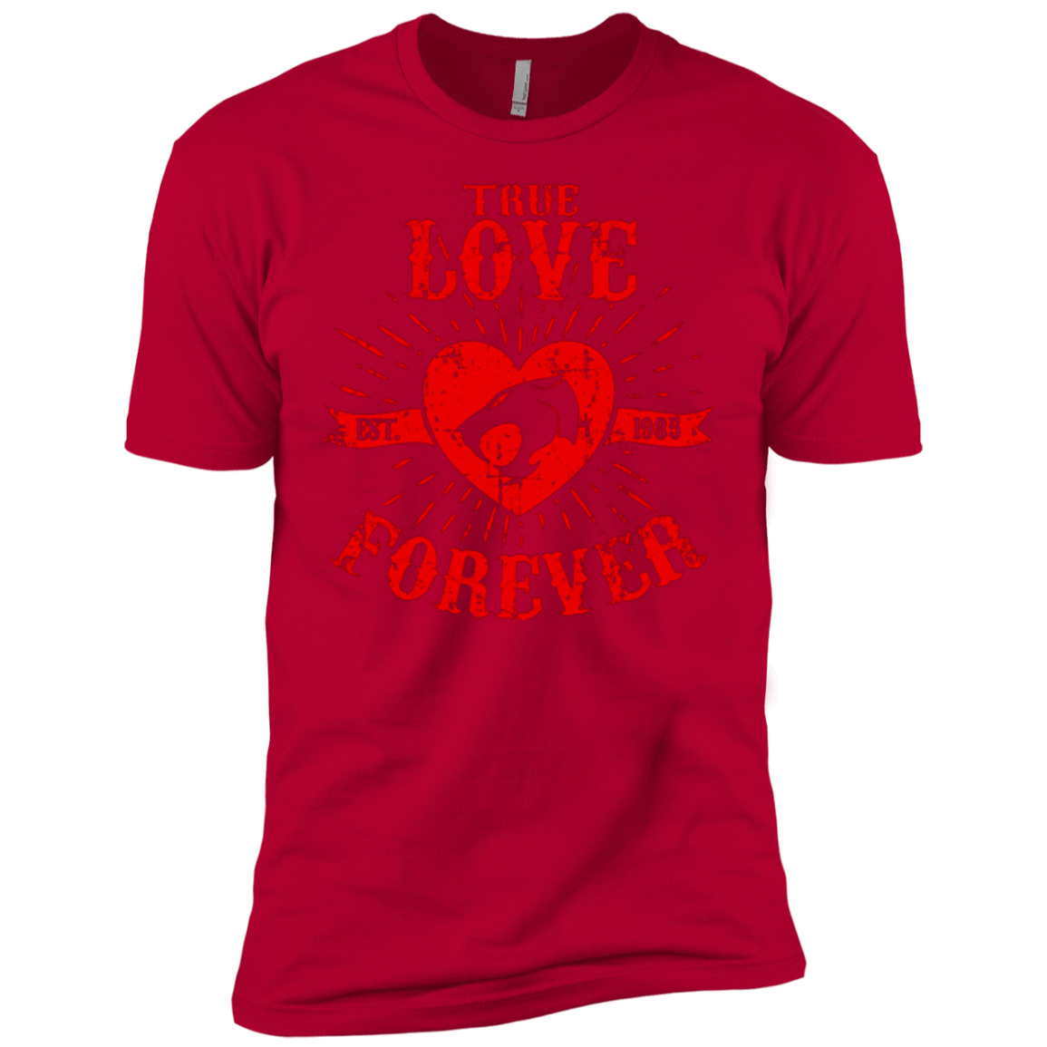 T-Shirts Red / YXS True Love Forever Thunder Boys Premium T-Shirt