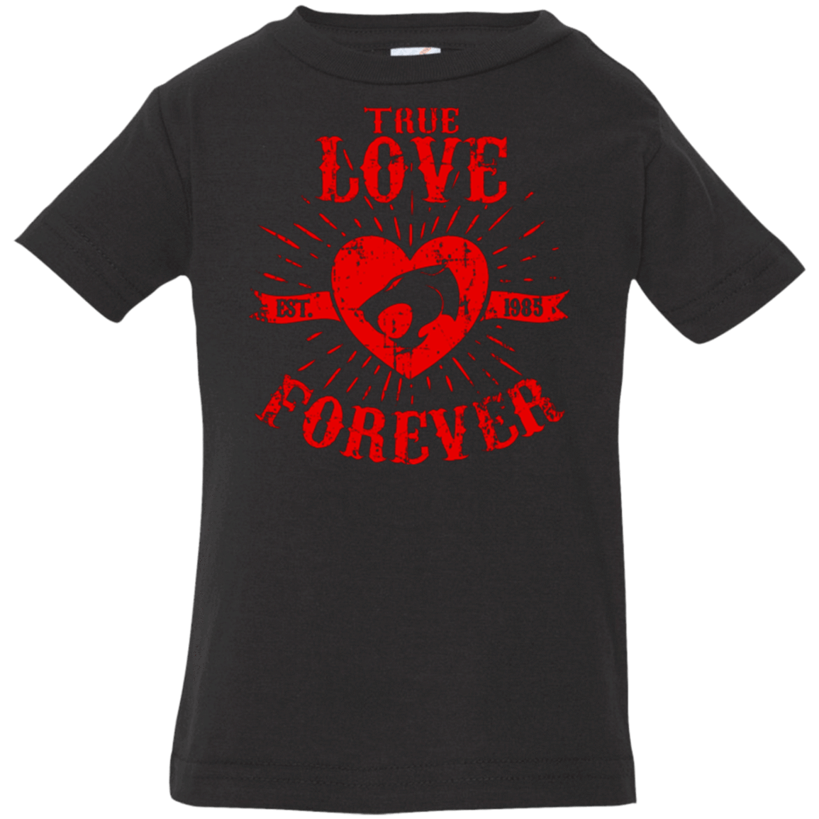 T-Shirts Black / 6 Months True Love Forever Thunder Infant PremiumT-Shirt