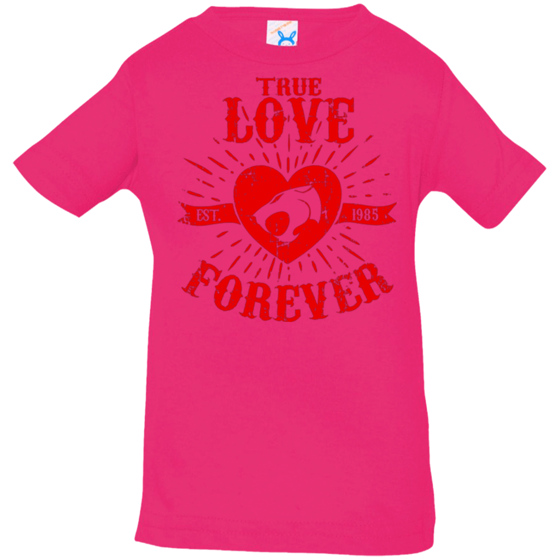 T-Shirts Hot Pink / 6 Months True Love Forever Thunder Infant PremiumT-Shirt