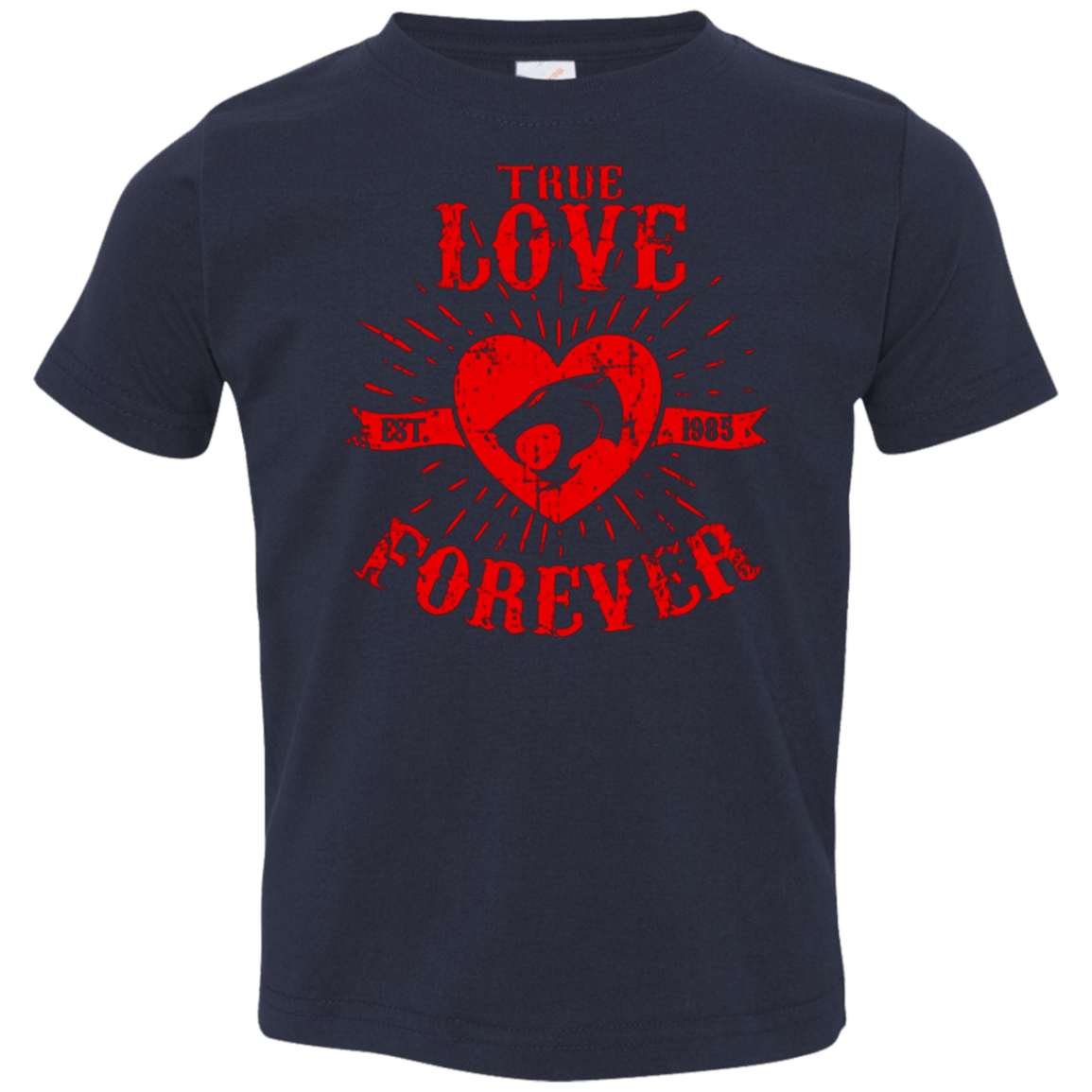 T-Shirts Navy / 2T True Love Forever Thunder Toddler Premium T-Shirt