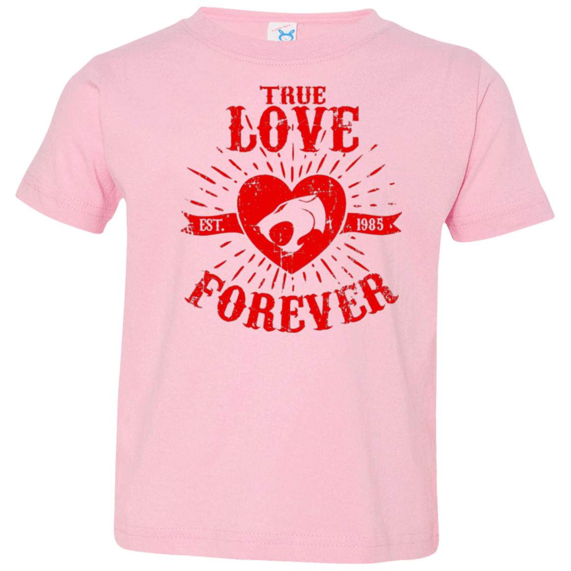 T-Shirts Pink / 2T True Love Forever Thunder Toddler Premium T-Shirt