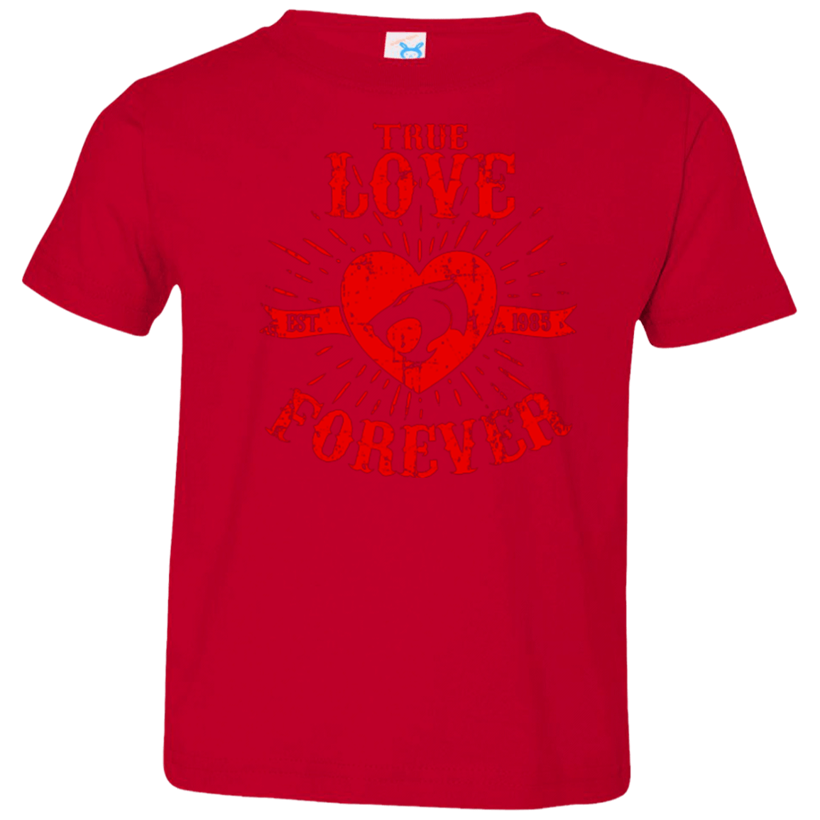 T-Shirts Red / 2T True Love Forever Thunder Toddler Premium T-Shirt