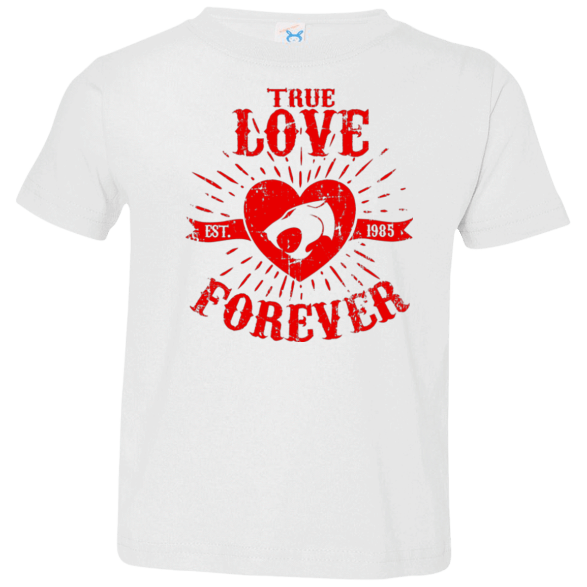 T-Shirts White / 2T True Love Forever Thunder Toddler Premium T-Shirt