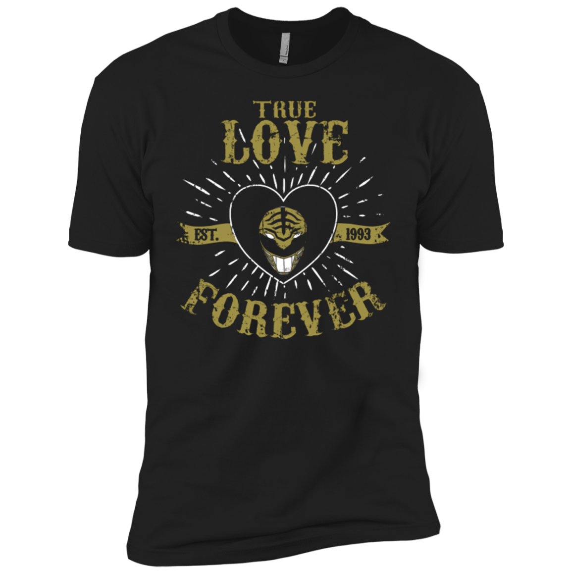 T-Shirts Black / YXS True Love Forever White Boys Premium T-Shirt