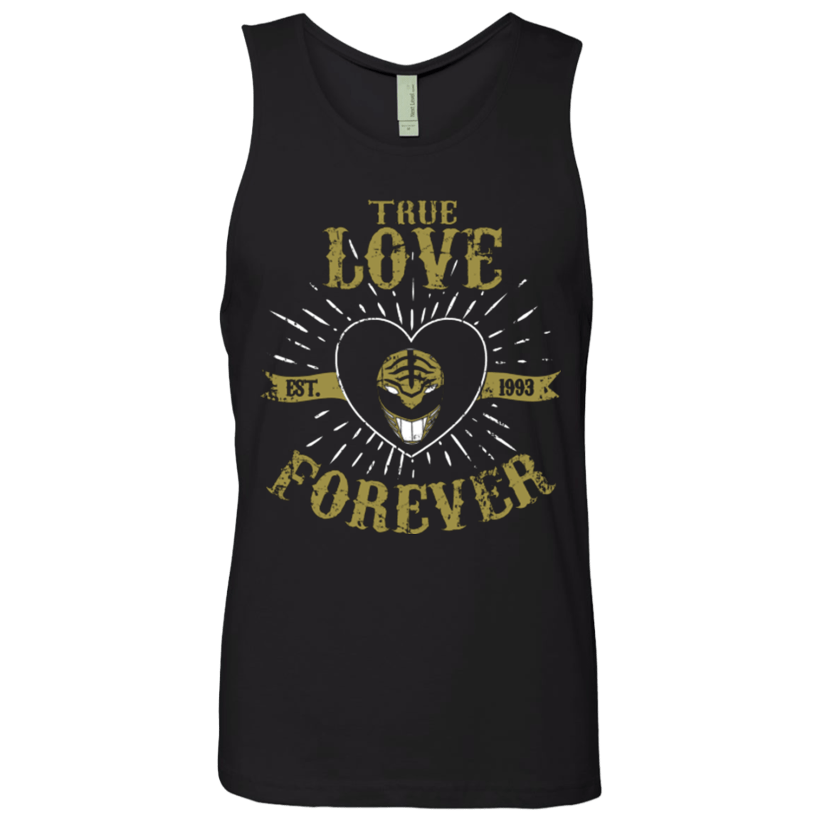 T-Shirts Black / Small True Love Forever White Men's Premium Tank Top