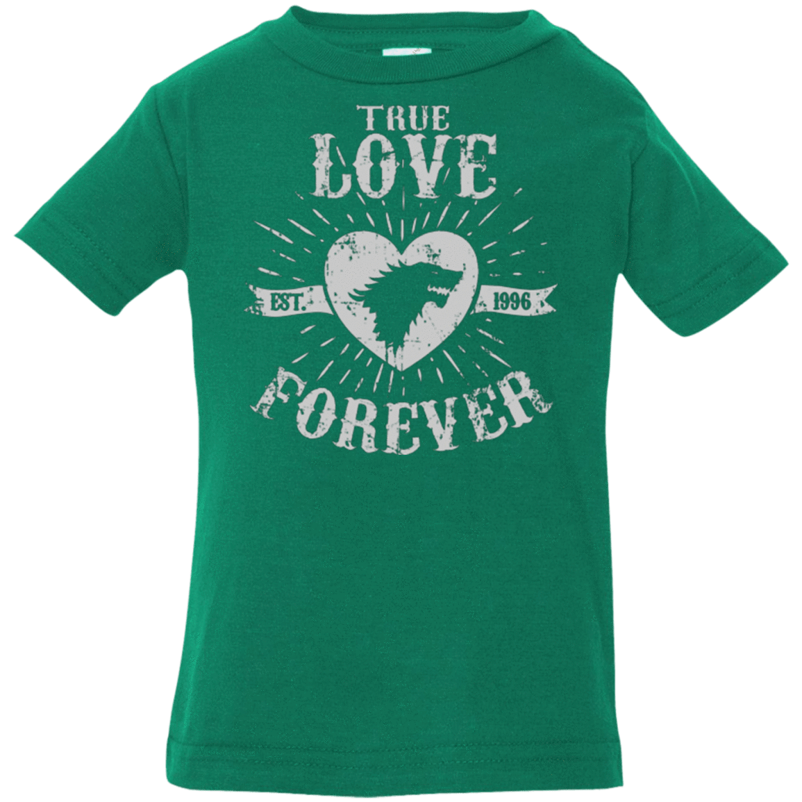 T-Shirts Kelly / 6 Months True Love Forever Wolf Infant Premium T-Shirt