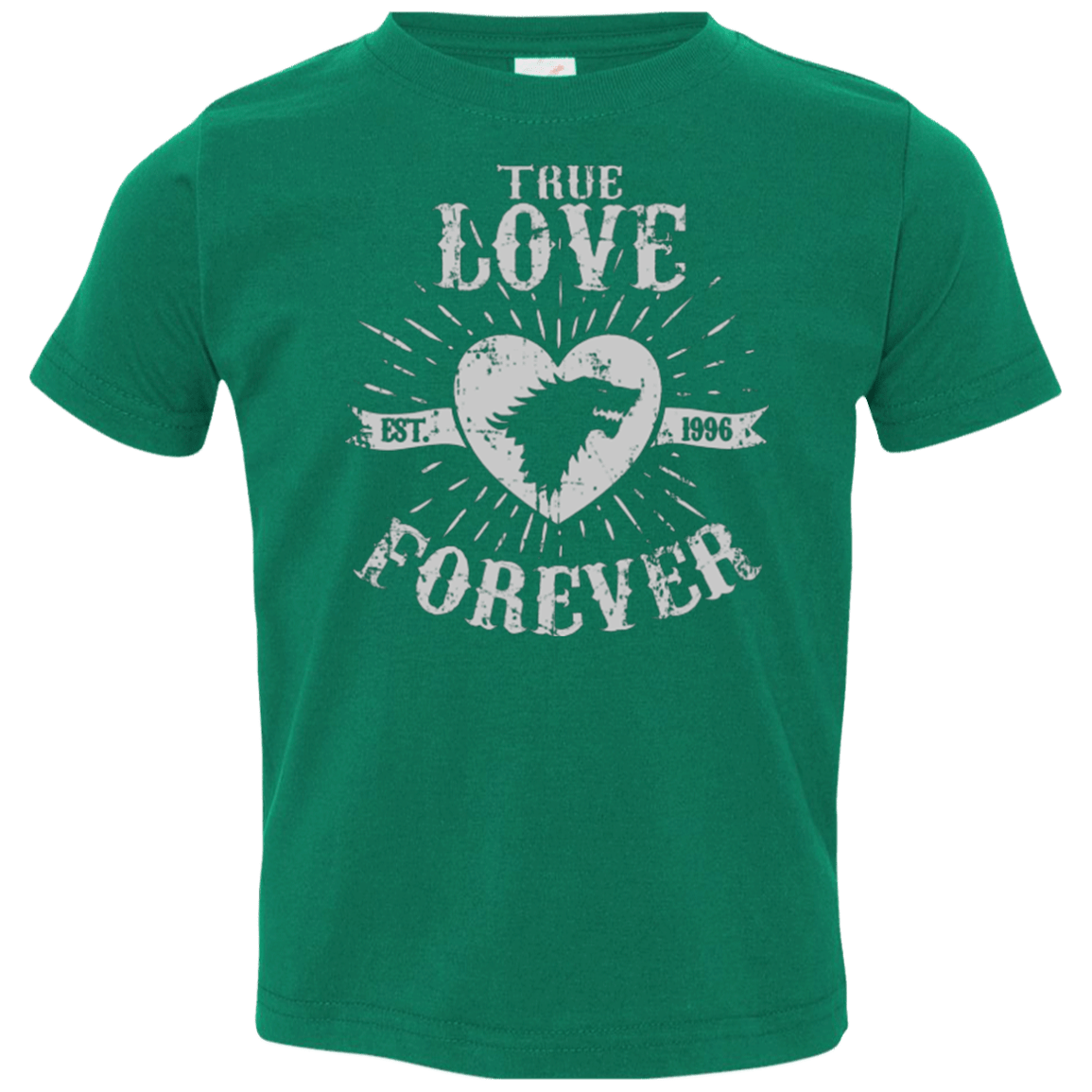 T-Shirts Kelly / 2T True Love Forever Wolf Toddler Premium T-Shirt