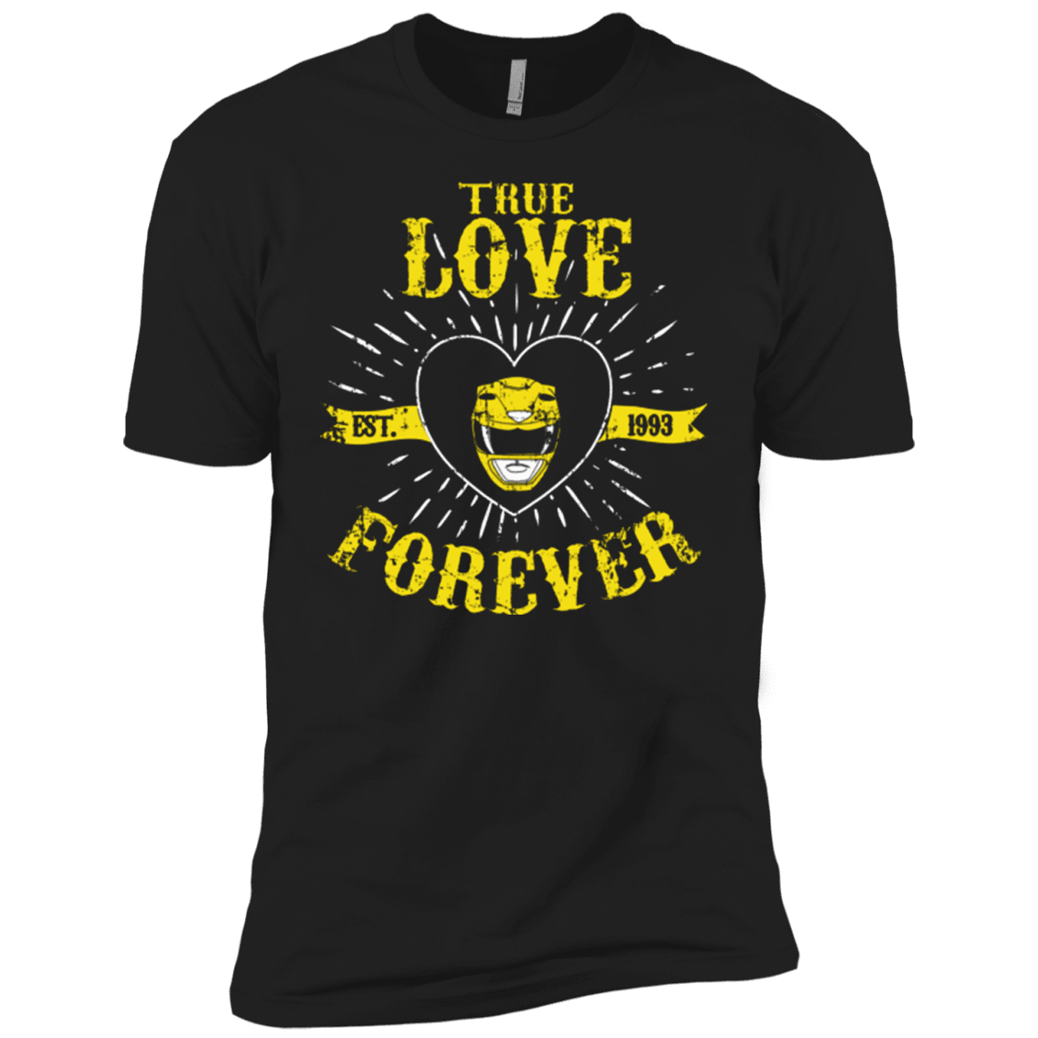 T-Shirts Black / YXS True Love Forever Yellow Boys Premium T-Shirt