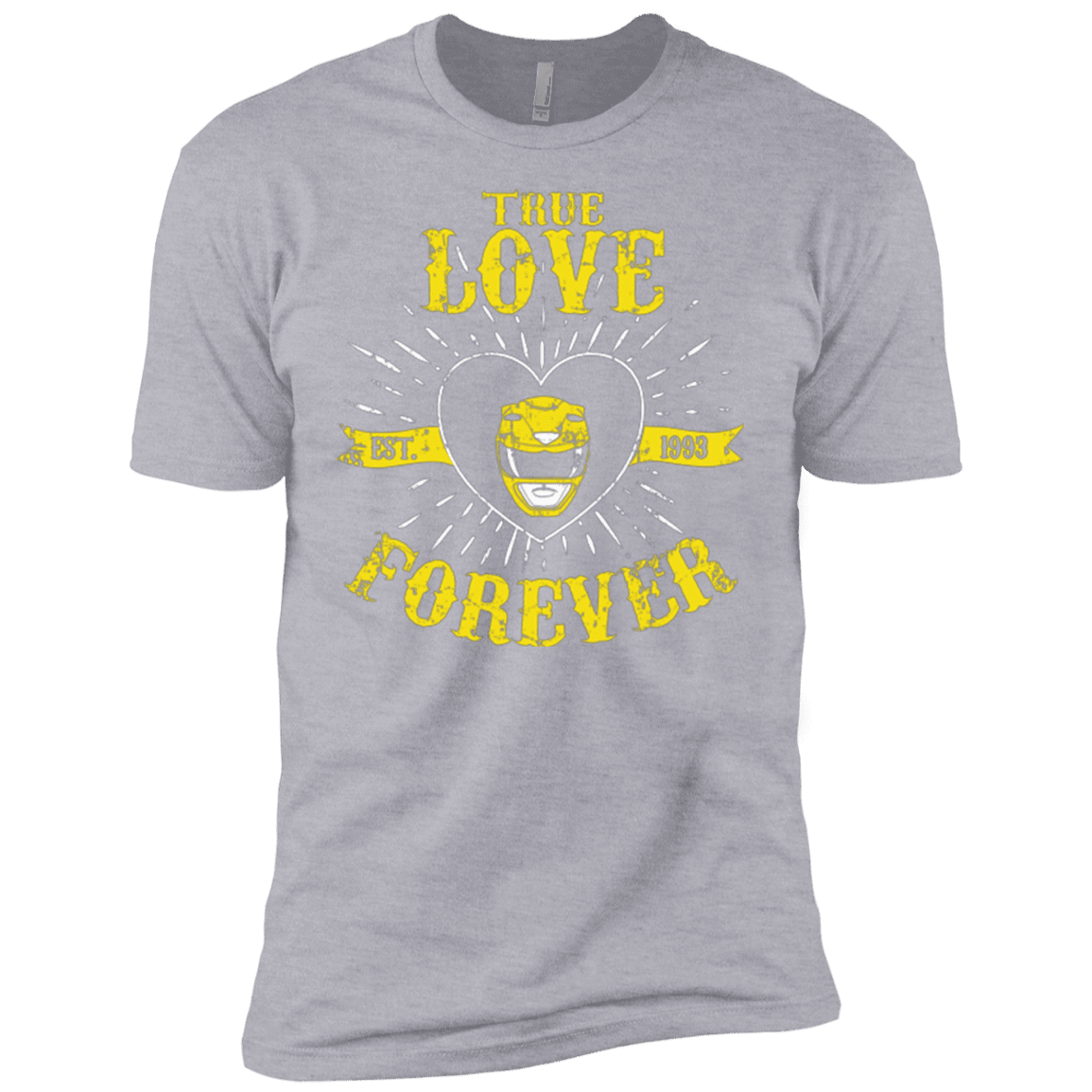 T-Shirts Heather Grey / YXS True Love Forever Yellow Boys Premium T-Shirt