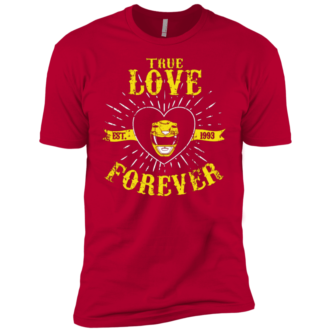 T-Shirts Red / YXS True Love Forever Yellow Boys Premium T-Shirt