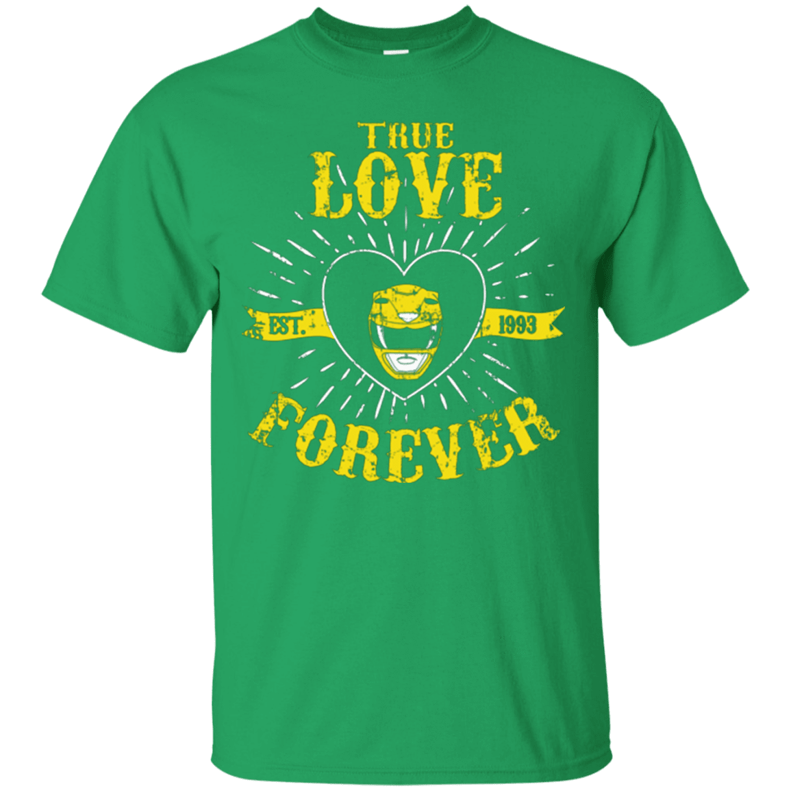 T-Shirts Irish Green / Small True Love Forever Yellow T-Shirt