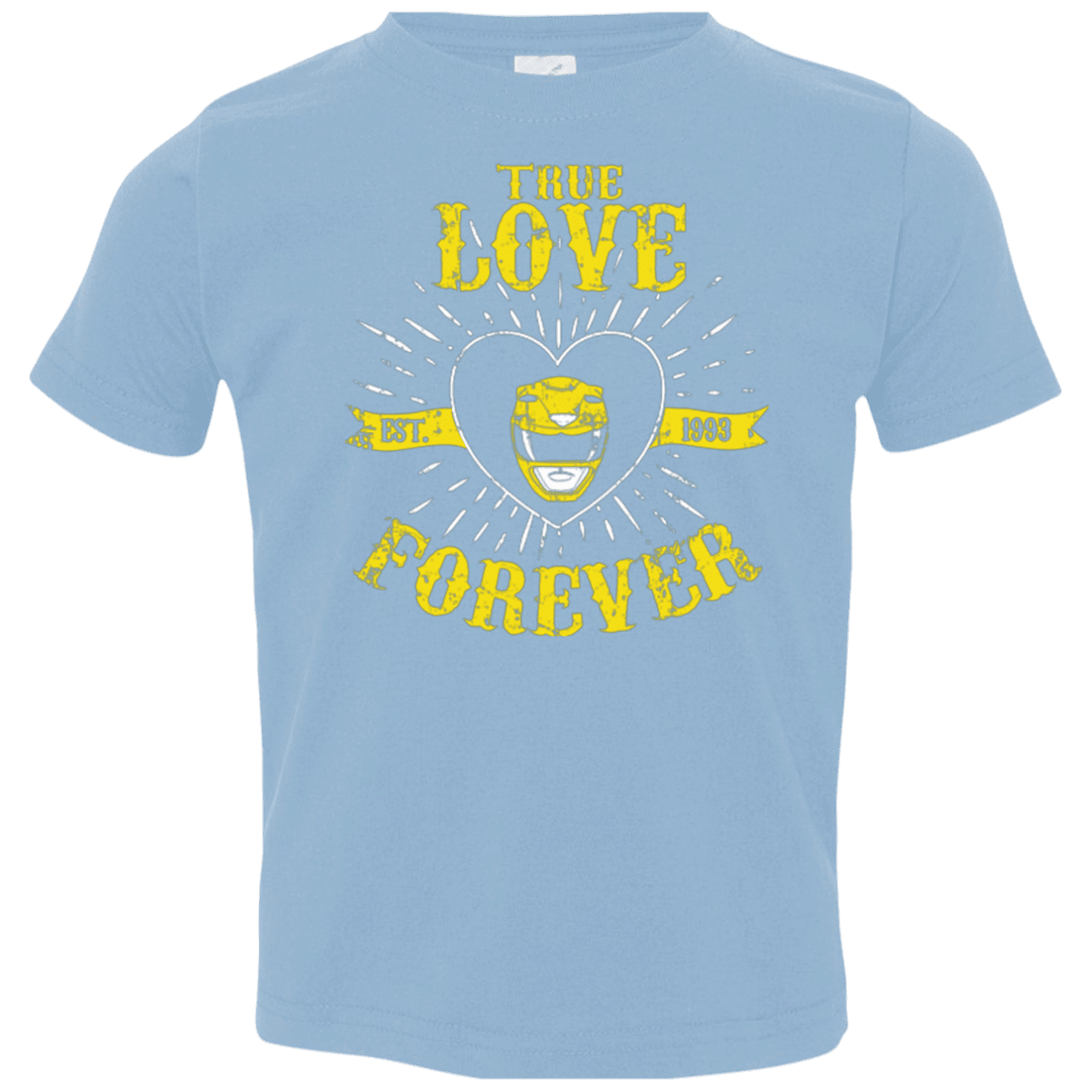 T-Shirts Light Blue / 2T True Love Forever Yellow Toddler Premium T-Shirt