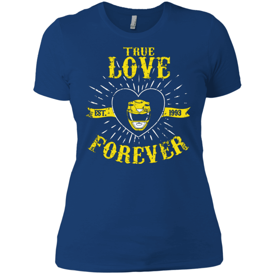 T-Shirts Royal / X-Small True Love Forever Yellow Women's Premium T-Shirt