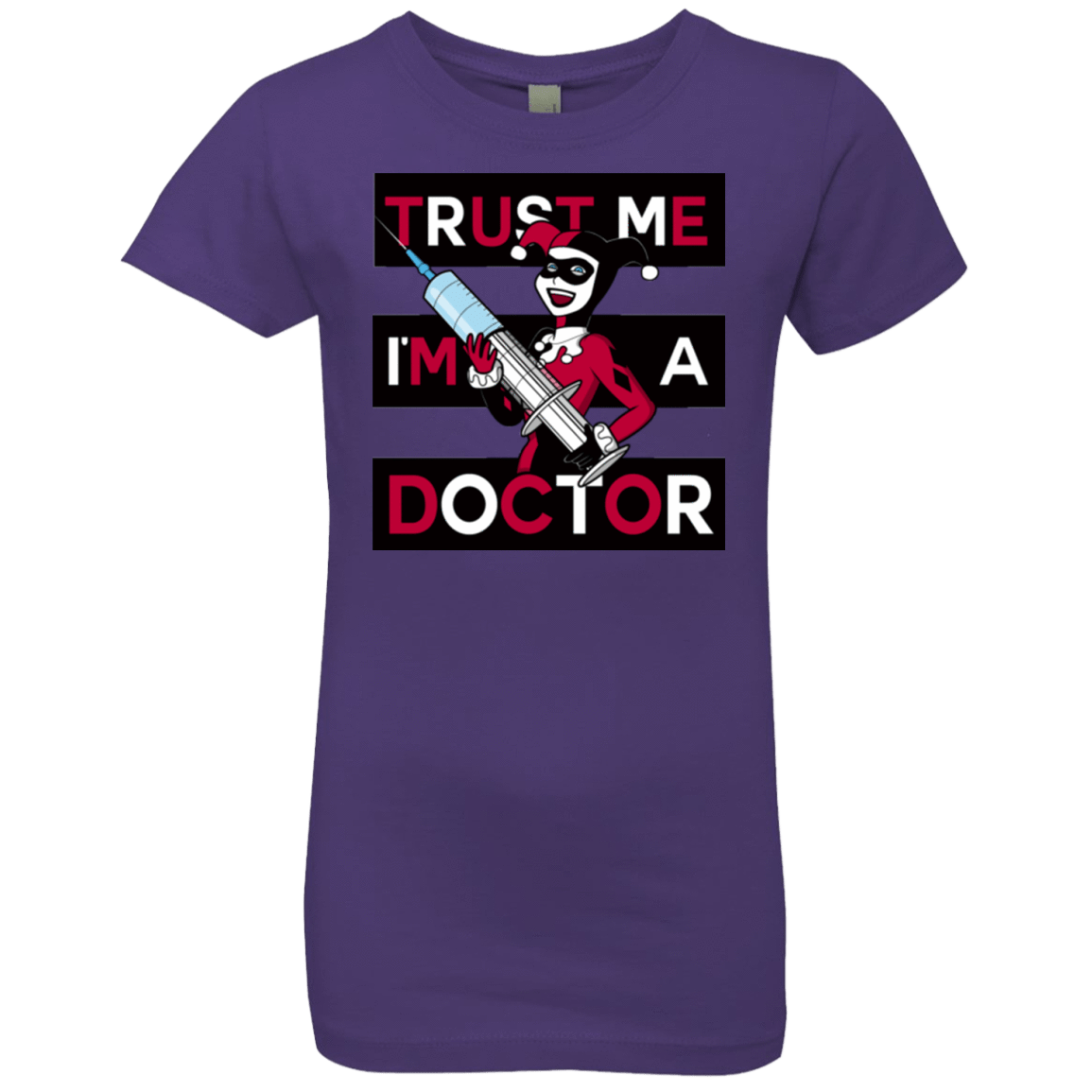 T-Shirts Purple Rush / YXS Trust me! Girls Premium T-Shirt