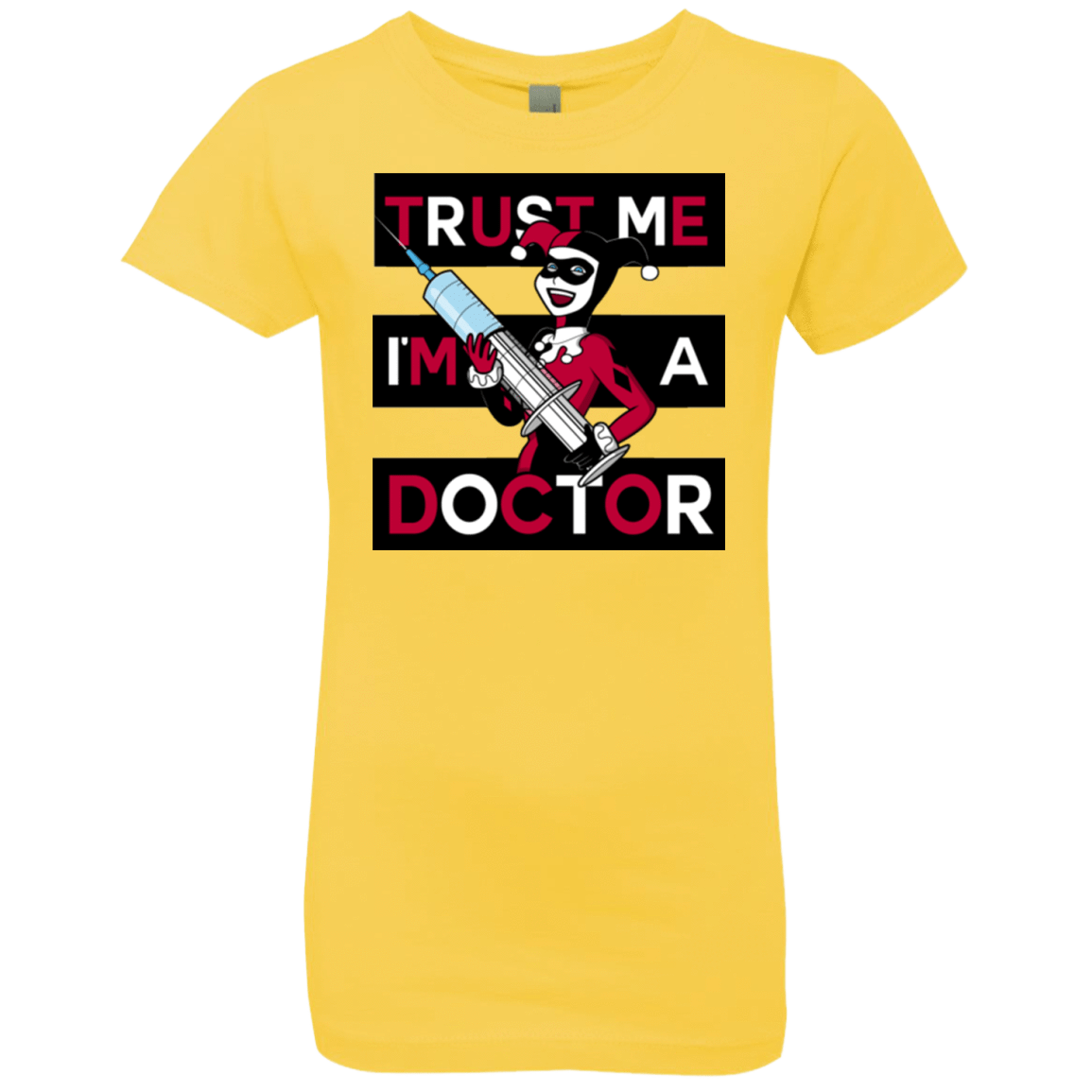 T-Shirts Vibrant Yellow / YXS Trust me! Girls Premium T-Shirt